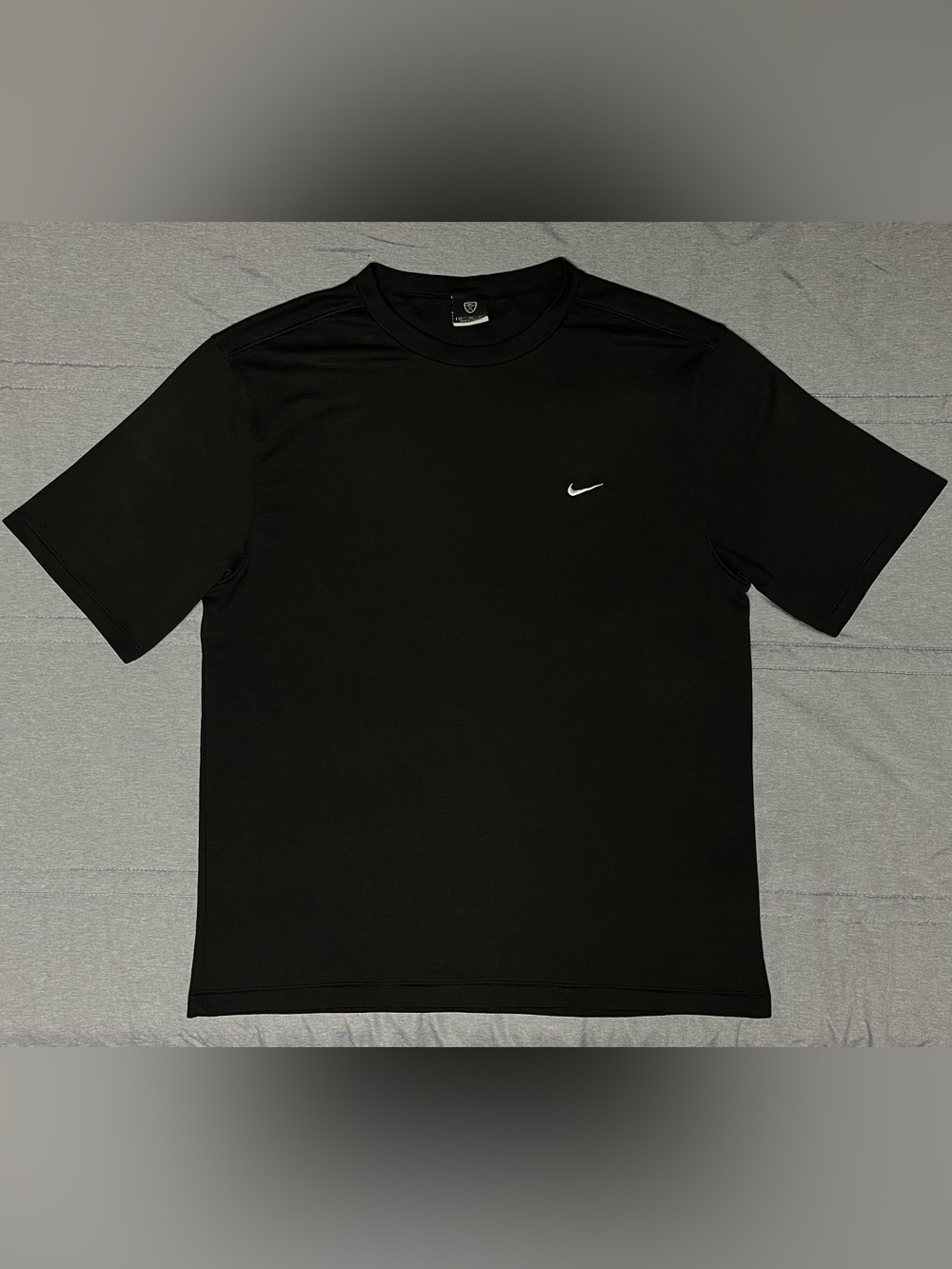 Nike Golf Sphere Dry Shirt - Vintage 00s - Polyester Tricot - Black - Men’s XL